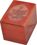 Laser engraved bloodwood box